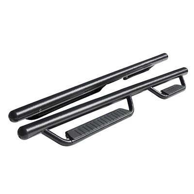 GMC Canyon Crew Cab 2015-2022 Off Road Steps Nerf Bars Black Oval