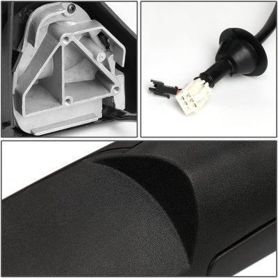 Dodge Ram 3500 1998-2002 Chrome Power Heated Towing Mirrors Smoked Signal Lights