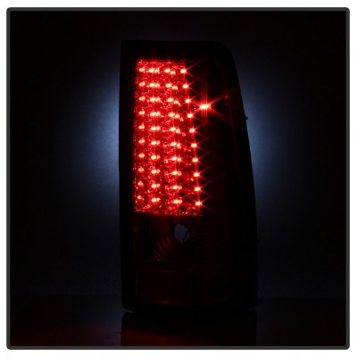 GMC Sierra 1999-2006 Smoked LED Tail Lights