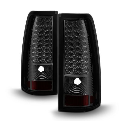 GMC Sierra 1999-2006 Smoked LED Tail Lights
