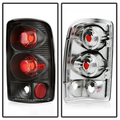 GMC Yukon 2000-2006 Black Altezza Tail Lights