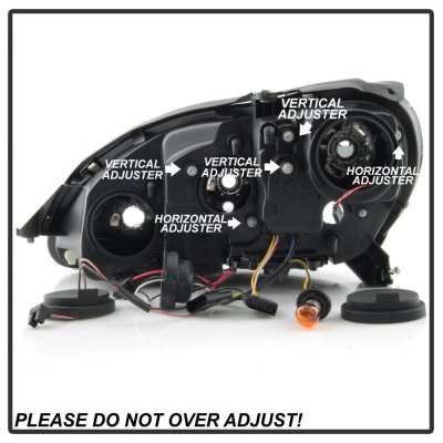 Mercedes Benz S Class 2003-2006 Clear HID Projector Headlights