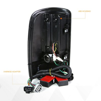 GMC Yukon 2000-2006 Chrome LED Tail Lights