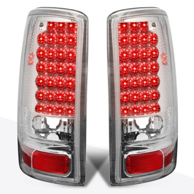 GMC Yukon 2000-2006 Chrome LED Tail Lights