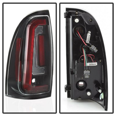 Toyota Tacoma 2005-2015 Black LED Tail Lights