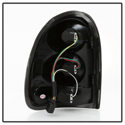 Dodge Caravan 1996-2000 Black Altezza Tail Lights