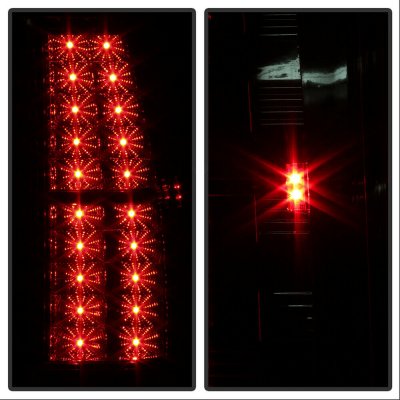 GMC Yukon Denali 2007-2014 Smoke LED Tail Lights