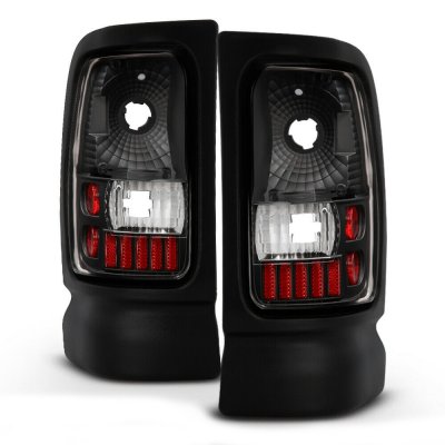 Dodge Ram 1994-2001 Black Altezza Tail Lights