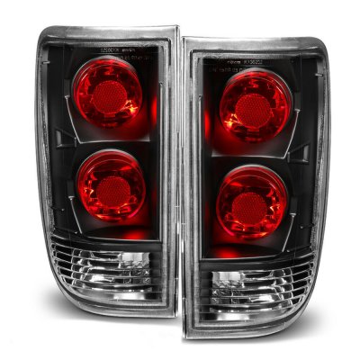 GMC Envoy 1998-2000 Black Custom Tail Lights