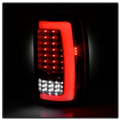 Chevy Suburban 2000-2006 Black Tube LED Tail Lights