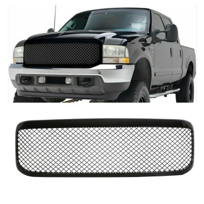 Ford F450 1999-2004 Black Mesh Grille