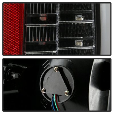 Dodge Ram 2013-2018 Black LED Tail Lights SS-Series
