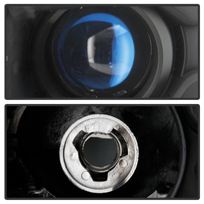 GMC Yukon 2015-2020 Black Projector Headlights LED DRL