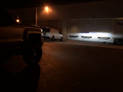 Chevy Silverado 2500HD 2015-2019 LED Quad Projector Headlights DRL Activation