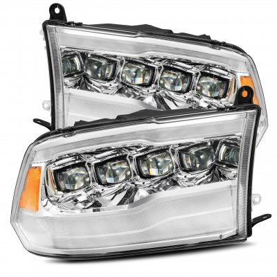 Dodge Ram 2009-2018 5th Gen LED Quad Projector Headlights DRL