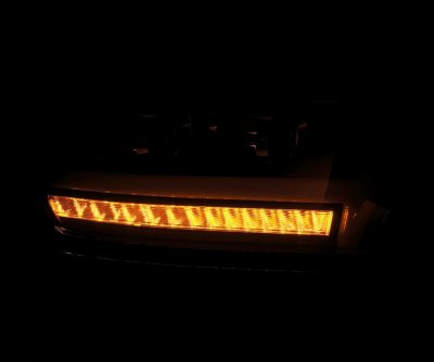 Dodge Ram 1500 2019-2022 Black Projector Headlights LED DRL Dynamic Signal Activation