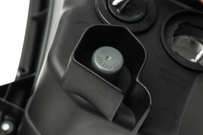 Toyota Sequoia 2008-2017 Black LED Quad Projector Headlights DRL Activation