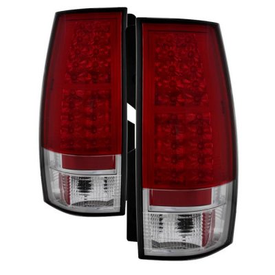 IPCW GMC 07-10 Yukon/Yukon XL/Denali/Denali XL LED Tail Lamps Red LEDT-611CR 
