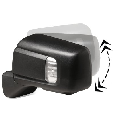 Right Passenger Side Mirror For Chevy Silverado 2019-2024 – Heated Black Glass, Manual Fold