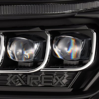 Toyota 4Runner 2010-2013 Black LED Quad Projector Headlights DRL Dynamic Signal Activation