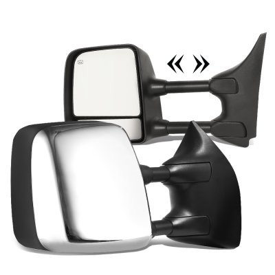 Left Side Power Mirror For 2005-2017 Nissan Frontier Manual Folding Non Heated Textured Black NI1320153 963029BC9B