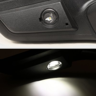 GMC Sierra 1500 2019-2024 Chrome Side Mirrors Power Heated LED Signal Puddle Lights