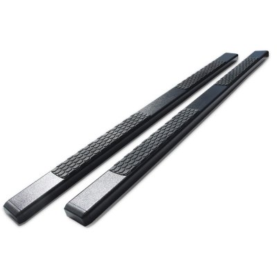 Dodge Ram 1500 Quad Cab 2002-2008 Running Boards Hex Steps Black 5 Inch