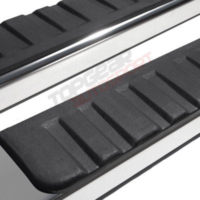 Chevy Colorado Regular Cab 2004-2012 Running Boards Stainless 5 Inches