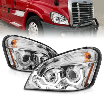 Freightliner Cascadia 2008-2017 Projector Headlights LED DRL