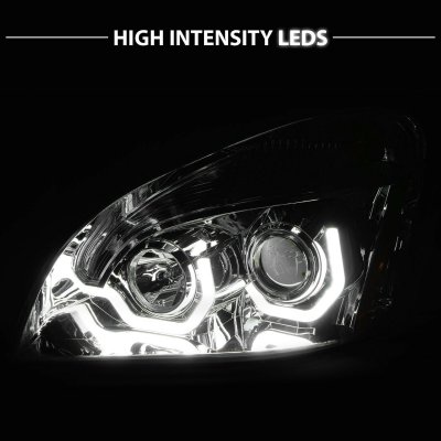 Freightliner Cascadia 2008-2017 Projector Headlights LED DRL