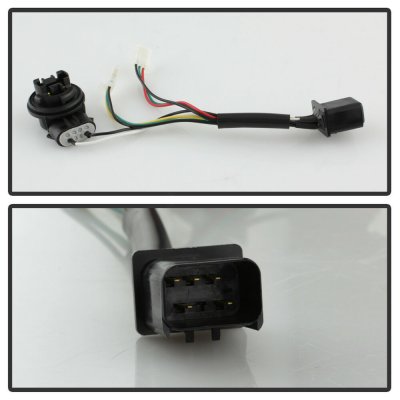 Dodge Ram 2002-2006 Black Smoke LED Tail Lights