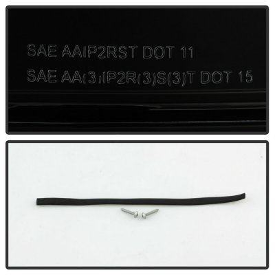 Dodge Ram 2002-2006 Black Smoke LED Tail Lights