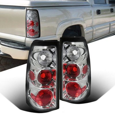 GMC Sierra 2004-2006 Clear Altezza Tail Lights
