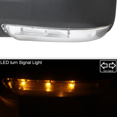 Dodge Ram 1500 2009-2012 Power Folding Side Mirrors LED Signal
