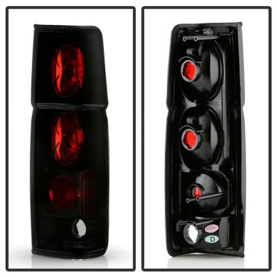 Nissan Hardbody 1986-1997 Black Smoked Altezza Tail Lights