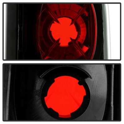 Nissan Hardbody 1986-1997 Black Smoked Altezza Tail Lights