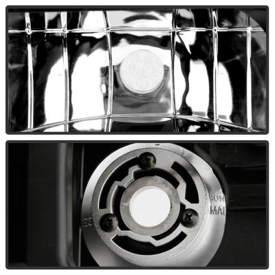 Chevy Silverado 1994-1998 Black Projector Headlights