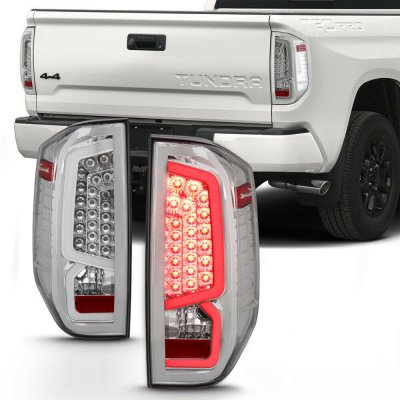 Toyota Tundra 2014-2021 Chrome LED Tail Lights
