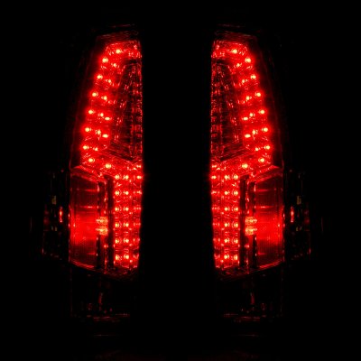 Chevy Blazer 1992-1994 LED Tail Lights Red Clear