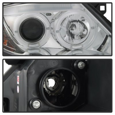 BMW Z4 2003-2008 Clear Dual Halo Projector Headlights