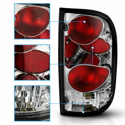 Toyota Tacoma 1995-2000 Chrome Custom Tail Lights