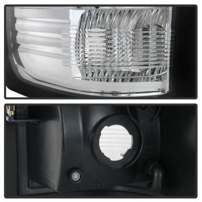 Chevy Silverado 2007-2013 Chrome LED Tail Lights