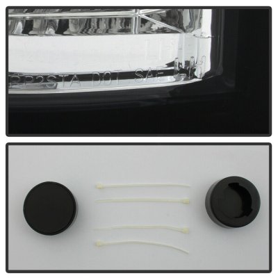 Chevy Silverado 2007-2013 Chrome LED Tail Lights