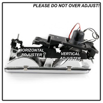 Chevy Suburban 1992-1999 Clear Projector Headlights