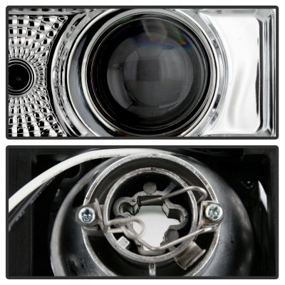 GMC Sierra 3500 1988-1998 Clear Projector Headlights