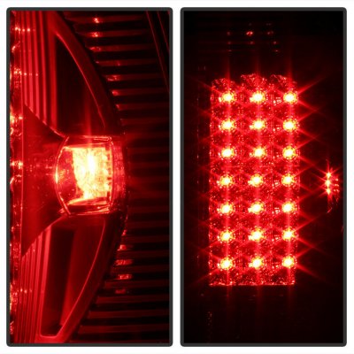 Ford F250 Super Duty 1999-2007 Red LED Tail Lights