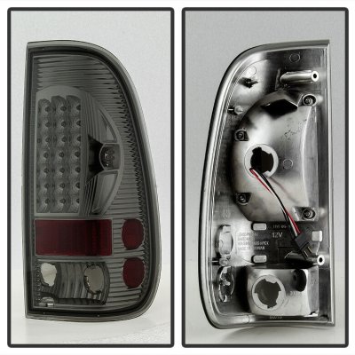 Ford F550 Super Duty 1999-2007 Smoked LED Tail Lights