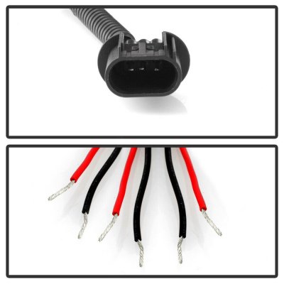 Dodge Ram 2006-2008 Smoked Halo Projector Headlights LED