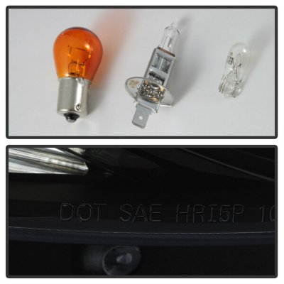 BMW Z4 2003-2008 Black Halo HID Projector Headlights