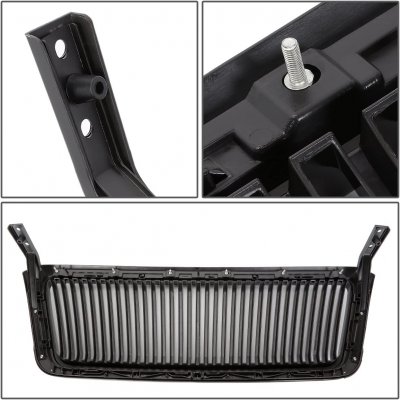 Ford F150 2004-2008 Black Vertical Grille